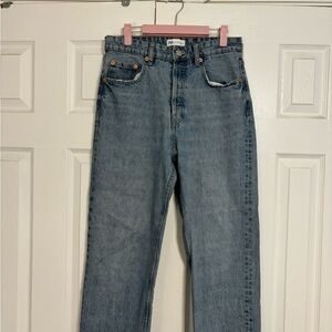 Zara Button Fly Jeans